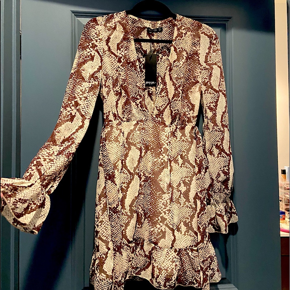 Nasty gal long sleeve dress